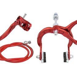 NEW Bicycle Bmx Rear Brake Caliper Anodized Red