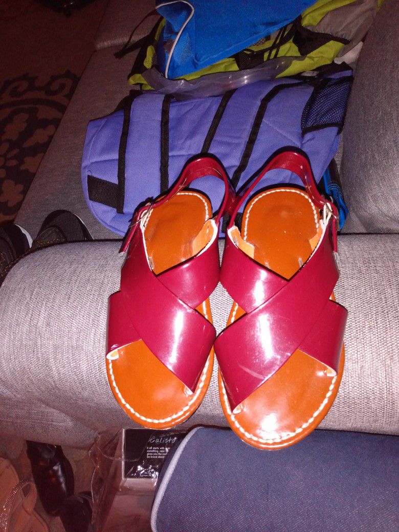 Mexican Sandals Size 8 Y