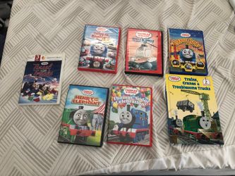 Thomas and friends DVD and book lot