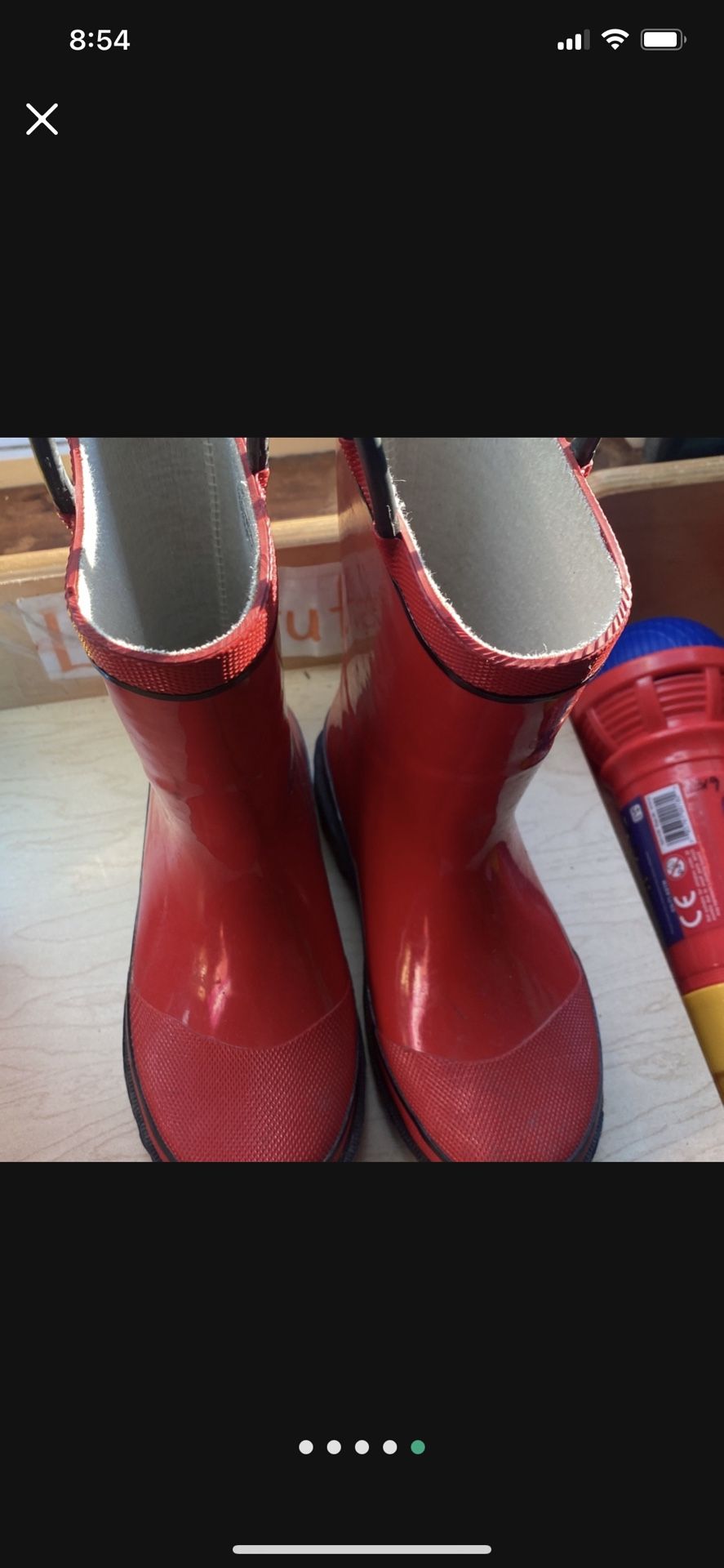 Kids Rain Boots Size 13 Perfect For Outdoors