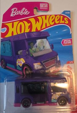 💜🏕️ 2026 Hot Wheels Barbie Dream Camper – New in Package! 💜🏕️