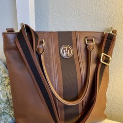 Tommy Hilfiger Leather Tote Bag