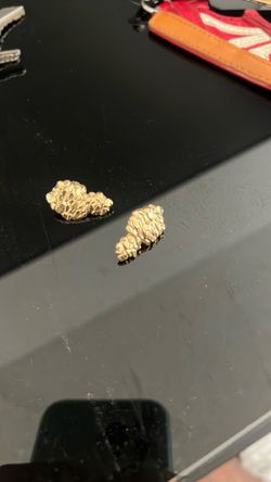10k Nugget Earrings