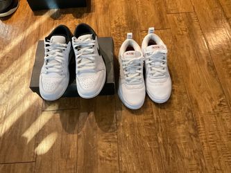 Selling 2 pairs of men’s shoes. Booker and Jordan