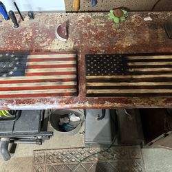 Wooden Flag