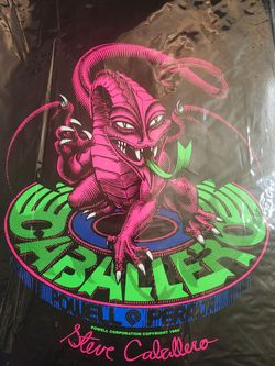 2023 Limited Edition reissue 1980 Bones Brigade Steve Caballero Dragon in Blacklight colorway