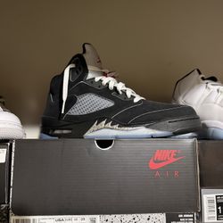 Air Jordan Matalic 5s Size.11
