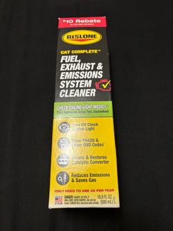 Fuel exhaust cleaner