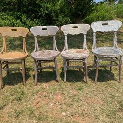 Vintage Set Of Chairs 