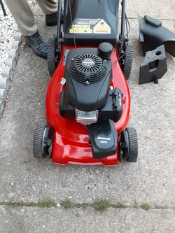 Awd honda self propeller bagger