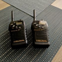 Bell Phone (1 Pair) 2-Mile 14-Channel FRS Two-Way Walkie Talkies 