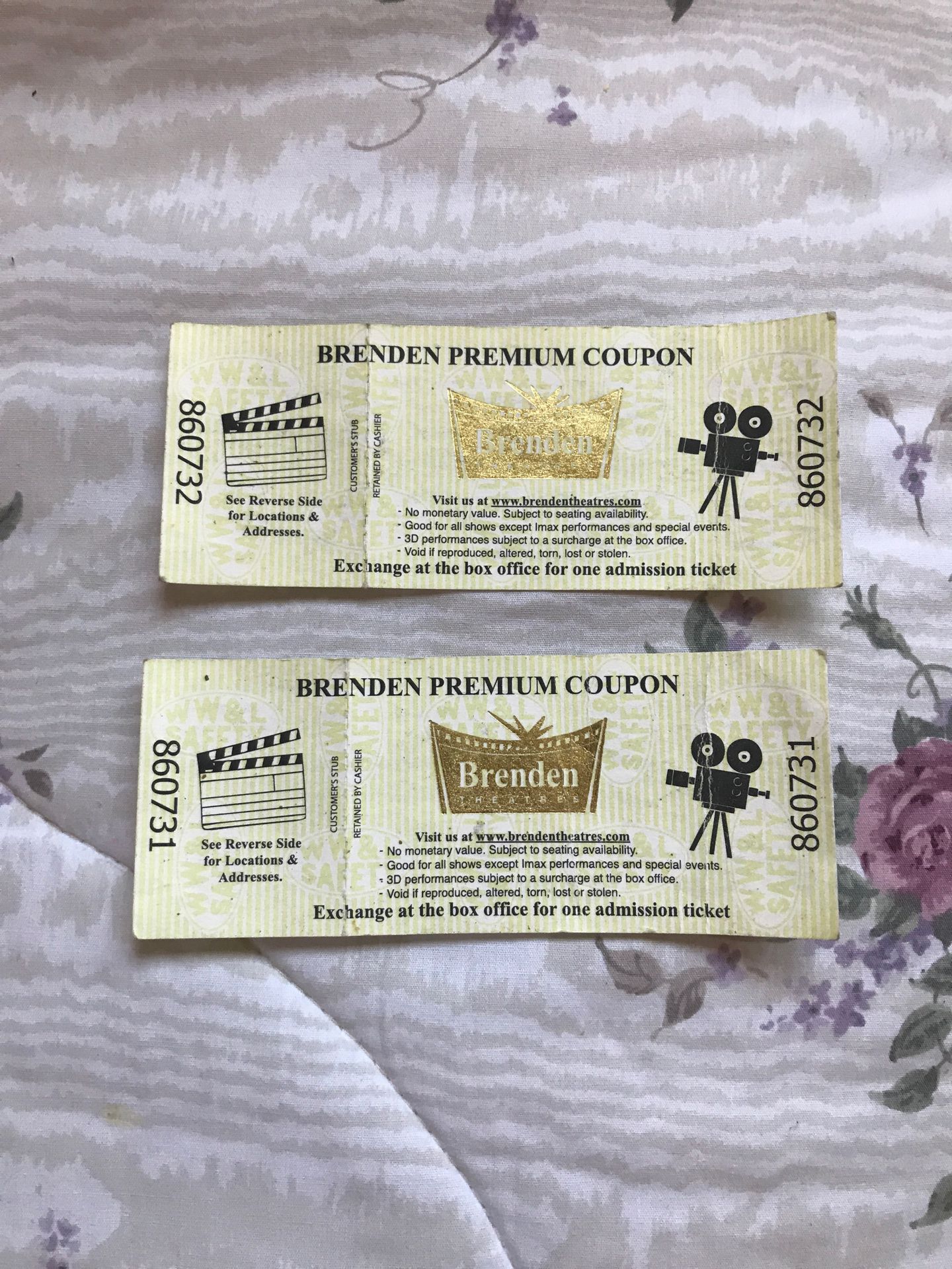 Brenden theatre tickets
