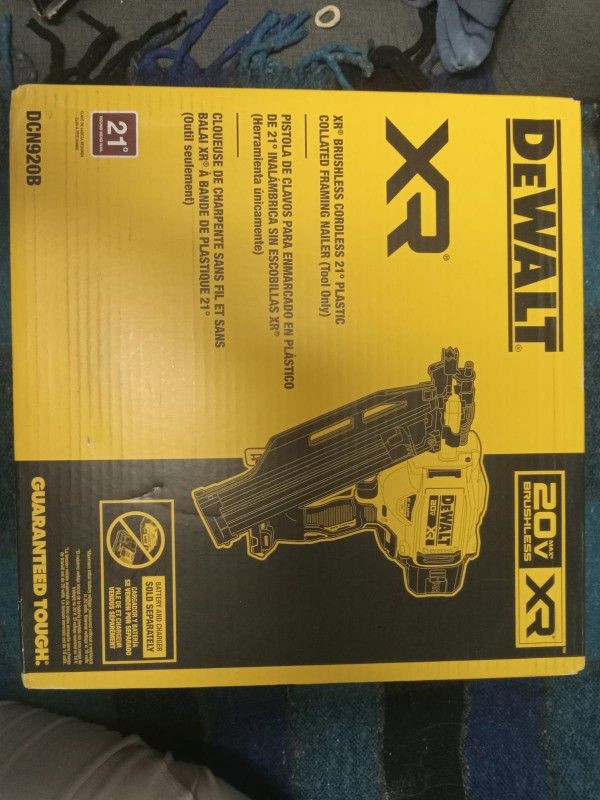 DEWALT
20-Volt 21° Cordless Framing Nailer (Tool-Only)