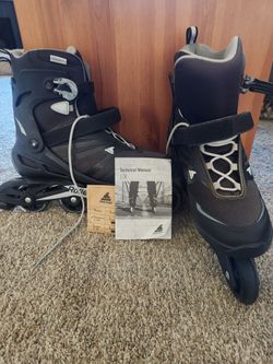 Rollerblade Men's 12. 80mm wheels with tool kit.