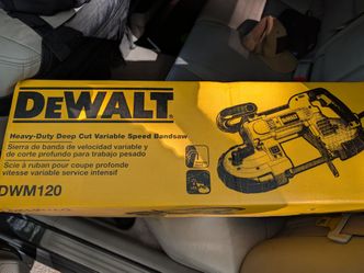 DeWalt DWM120 Heavy-Duty Deep Cut Bandsaw