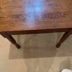 Antique oak Desk/ Table