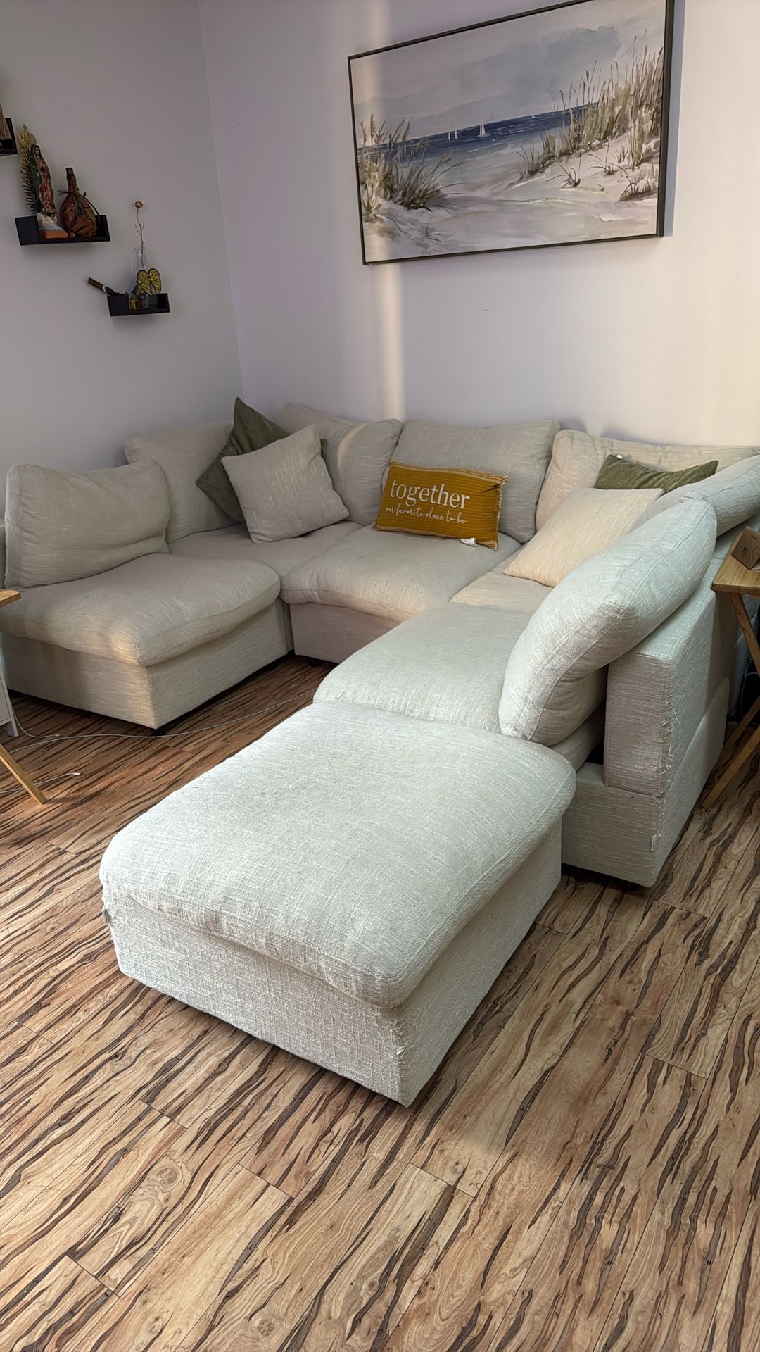 Biege Couch