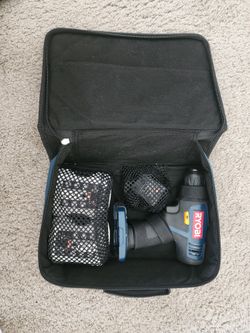 Ryobi 12V Cordless Drill CD100 w/ 2 OEM Batteries, Charger, Case
