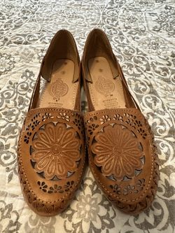 Zapato Mexicano Artesanal De Piel. Size 7