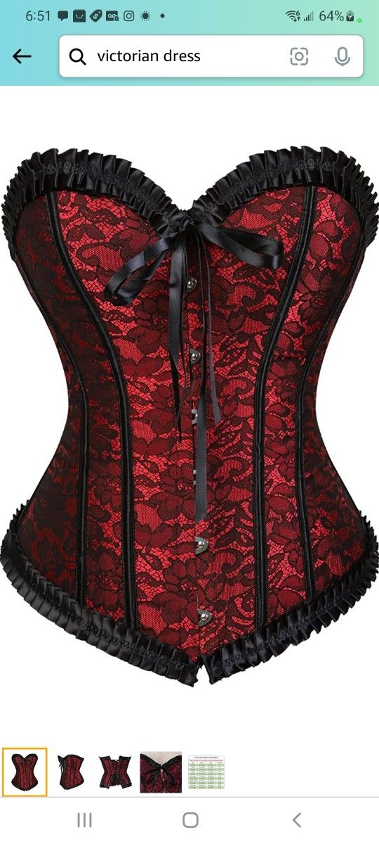 New Red Corset 