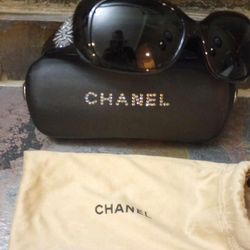 Chanel Sunglasses 100% Authentic Includes Case And Dust Bag