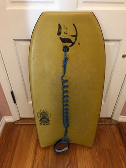EMPIRE BOTHA BODYBOARD WITH DAKINE LEASH 41” X 21”
