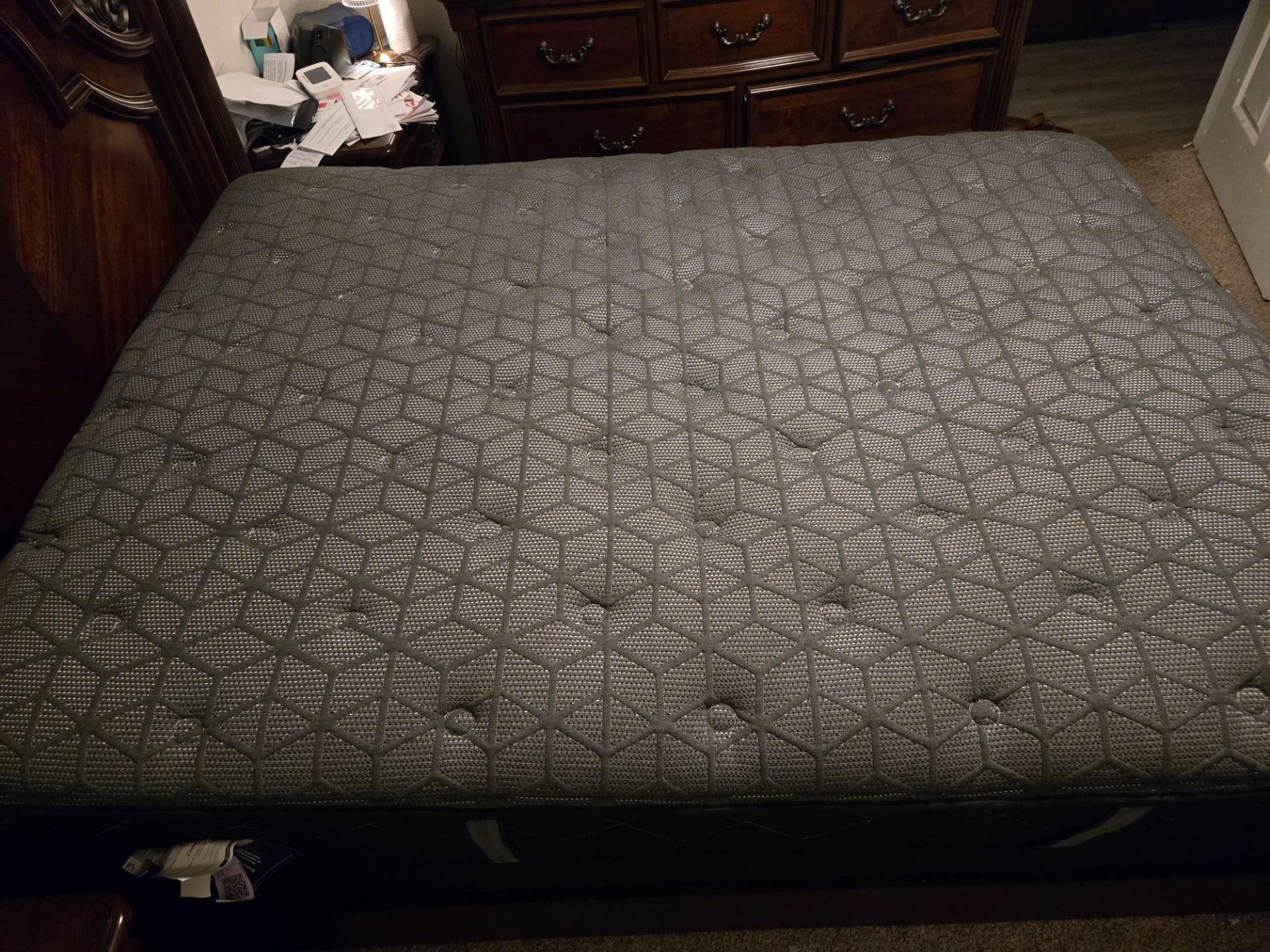 Like new king Sealy matress from Ashley