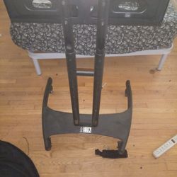 Tv Roller Stand Compatible For 65 Inch TV Widescreen 