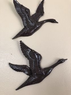 Brown Bird Duck Wall Decor