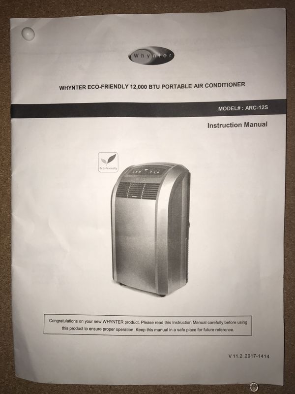 Arctic King 12000 Btu Portable Air Conditioner Manual | Sante Blog