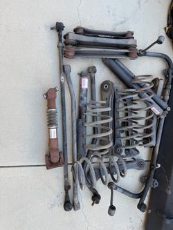 Stock suspension off of 2005 Jeep Wrangler Rubicon