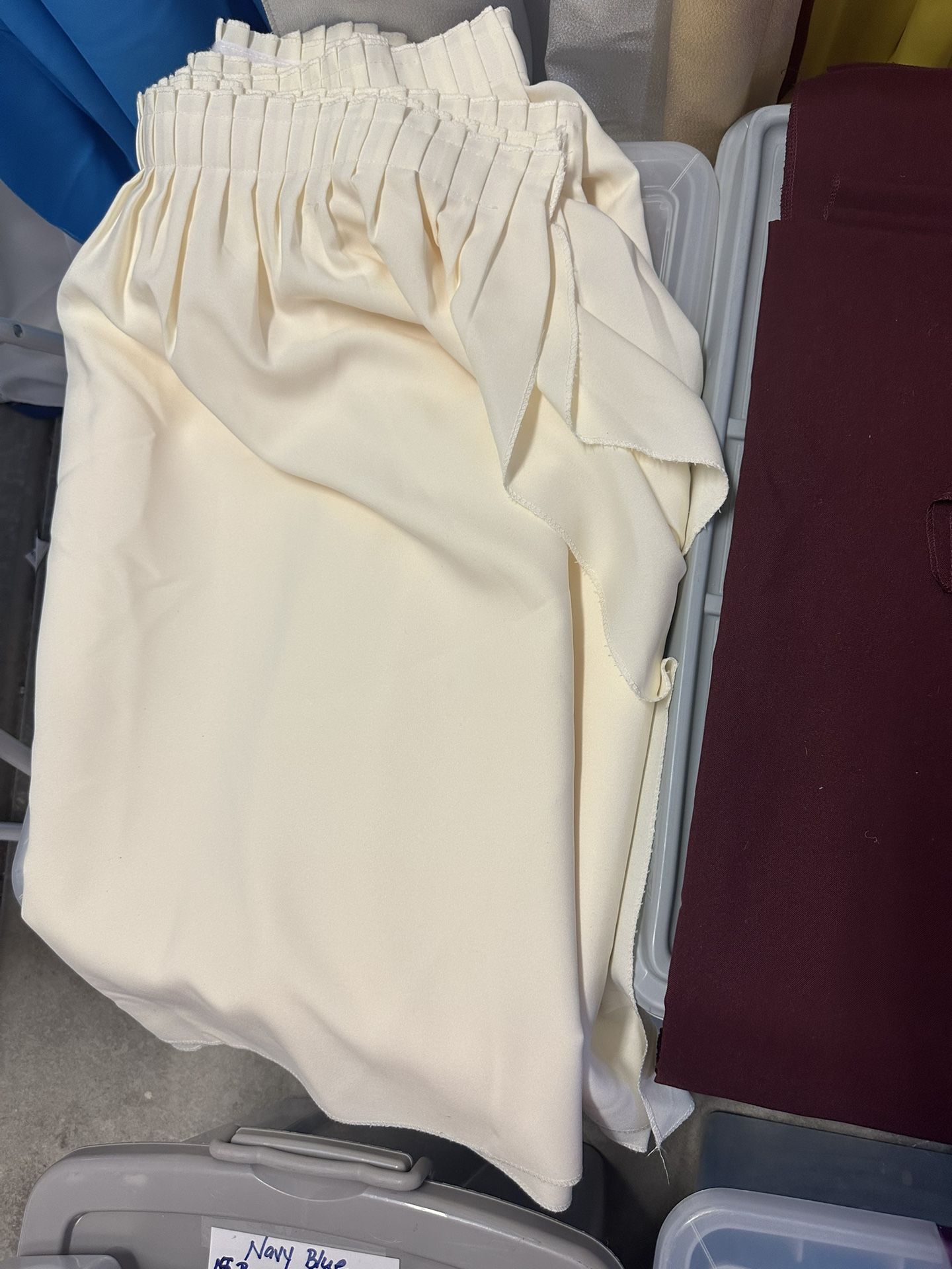 Table Cream Ruffle For Table