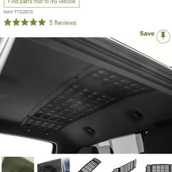 TACOMA RedRock Overhead Molle Panel
(05-15 Tacoma)