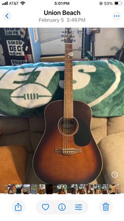 Seagull S6 Brownburst A/E guitar