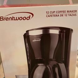 Brentwood coffee maker BRAND NEW