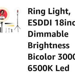Ring Light w/Tripod