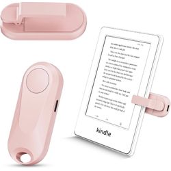 RF Remote Control Page Turner for Kindle Paperwhite Oasis eReaders Kobo,Camera Video Recording pink 
