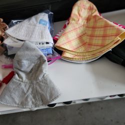 Sun Hats With A Sun Protection Rim  Some Reversible