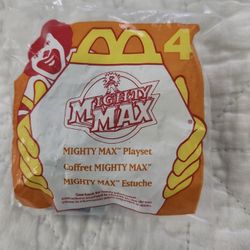 Mighty Max Playset (Coffret #4) 1995 McDonald's Happy Meal Toy Blue Ice Skull