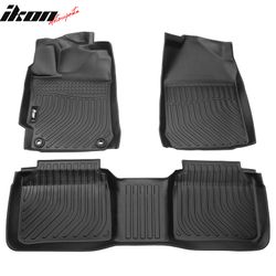 Fits 2015-2017 Toyota Camry All Weather 3D Molded Floor Mats Carpets Liner Guard TPE