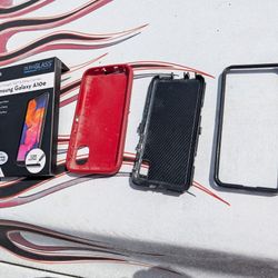 Duriglass Tempered Glass And Shockproof Case For A Samsung Galaxy A10e