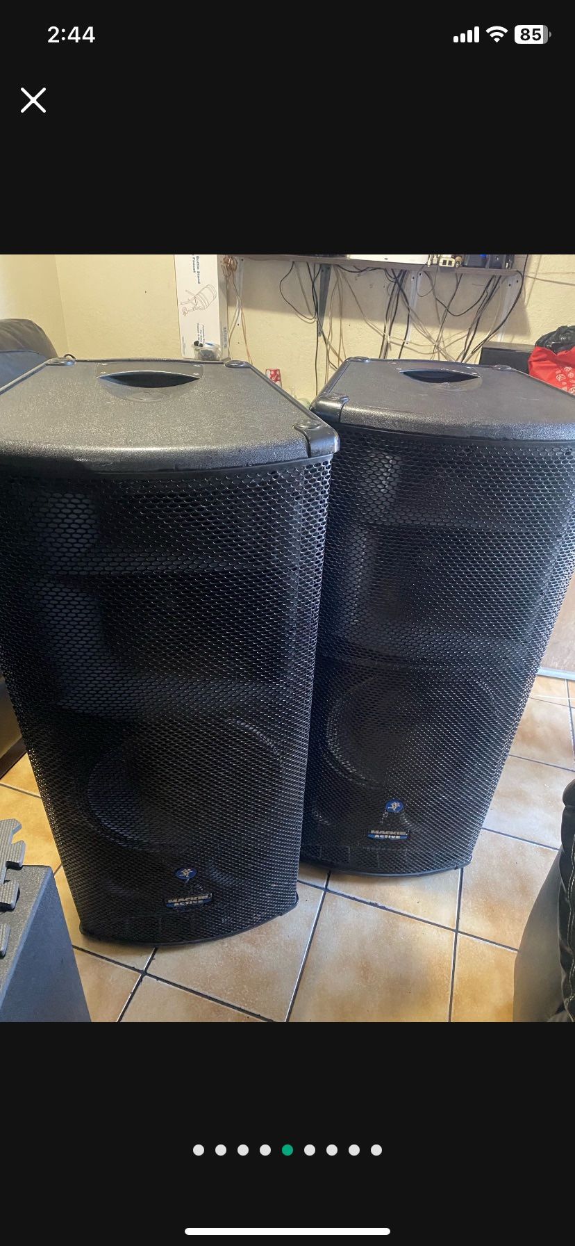 Three way Mackie Speakers