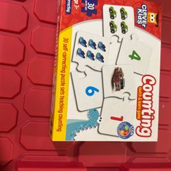 Counting Match And Learn Puzzle Game 