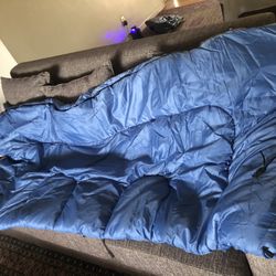 Open Box Like  New Coleman 73” X 69” In Blue Color Perfect Condition 