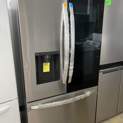 LG stainless steel fridge 