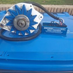Boat Alternator With Regulator 