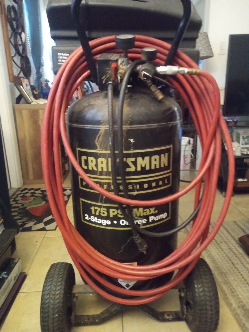Craftsman Air Compressor 175 Psi 25 Gallon