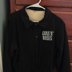 Guns N’ Roses black corduroy jacket
