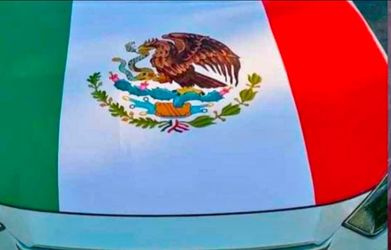 Mexico Carhood Flag 6ftby4ft Stretchy $25 ea Firm On Price
