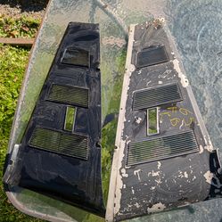 65/66 mustang fastback vent cover panels